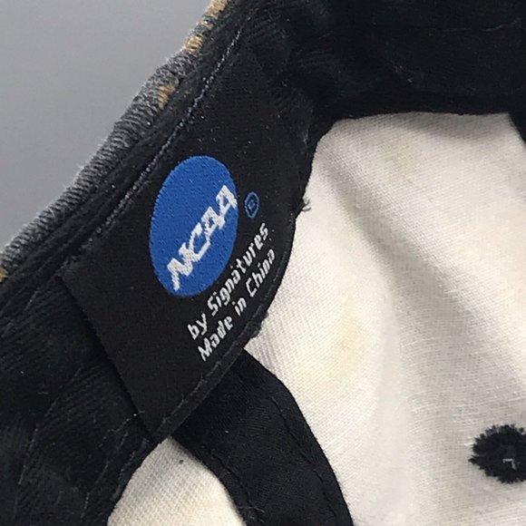 Virginia Tech Hokies Hat Cap Camo Mothwing Adjustable Hunting Distressed VT EUC - Picture 7 of 8